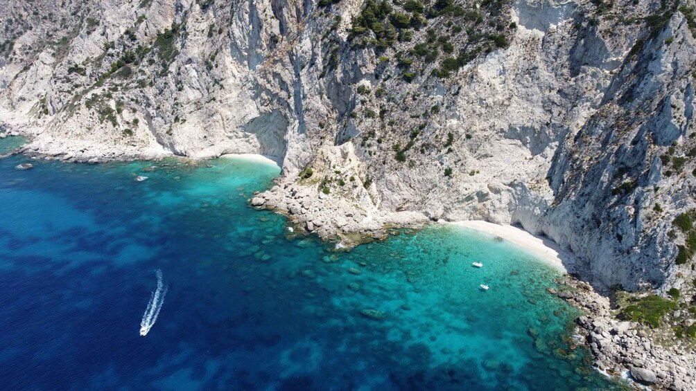 Picture 1 for Activity Pagi: Corfu Island-Hopping Speedboat Sea Tour and Lunch