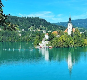 From Ljubljana: Lake Bled and Postojna Cave Day Trip