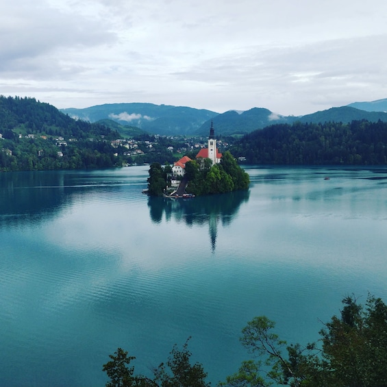 Picture 1 for Activity From Ljubljana: Lake Bled and Postojna Cave Day Trip