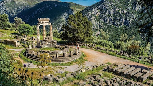 Privater Ausflug nach Delphi & Arachova vom Hafen von Itea