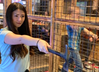 (18+) Reno: Private 30-Minute Axe Throwing Experience Ticket