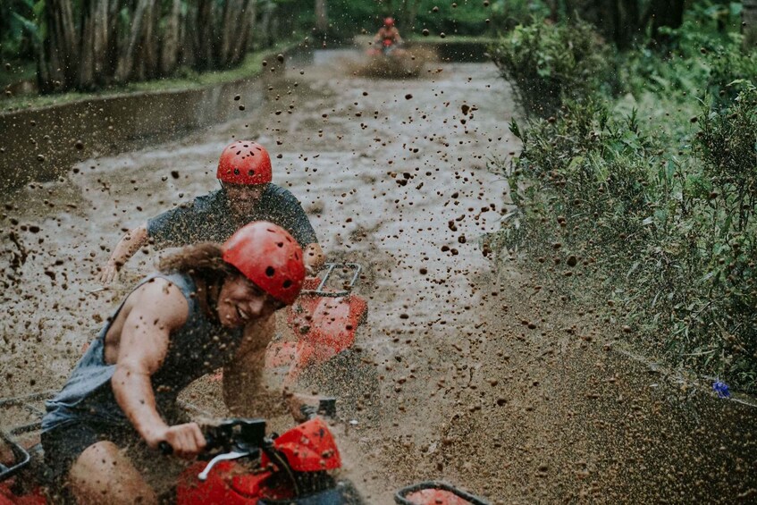 Picture 1 for Activity Bali Gorilla Cave Atv, Water Rafting and Monkey Forest Tour