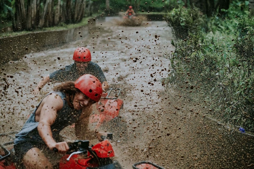 Picture 1 for Activity Bali Gorilla Cave Atv, Water Rafting and Monkey Forest Tour