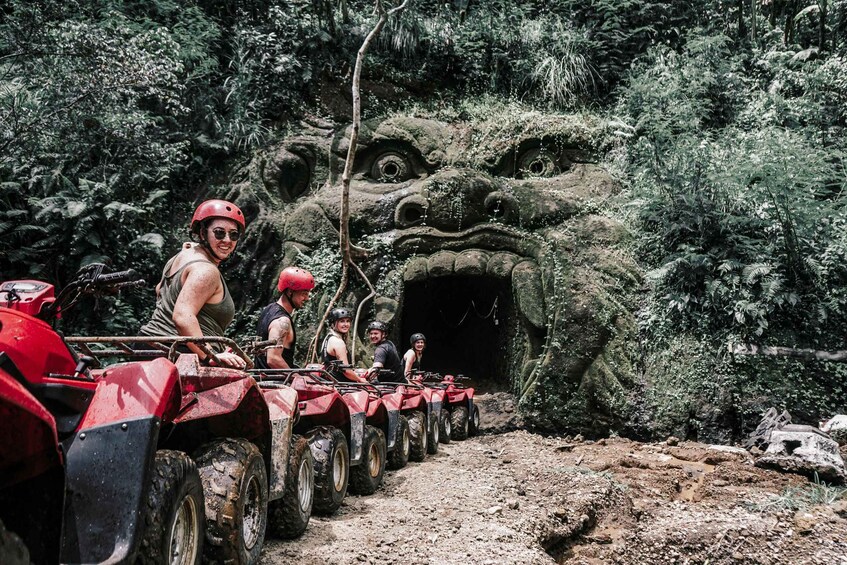 Bali Gorilla Cave Atv, Water Rafting and Monkey Forest Tour