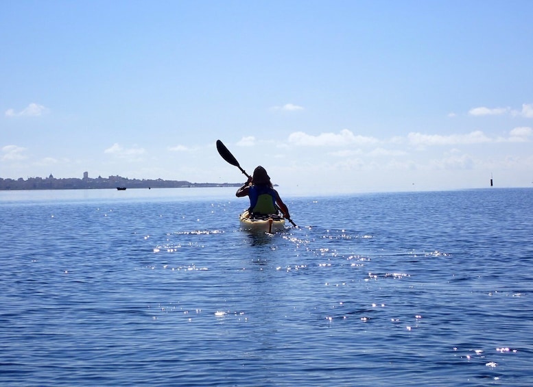 Marsala: Kayak Tour in Stagnone di Marsala Nature Reserve