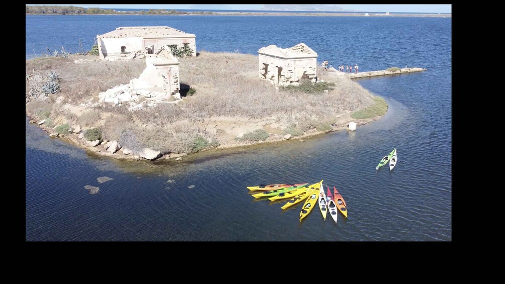 Picture 1 for Activity Marsala: Kayak Tour in Stagnone di Marsala Nature Reserve