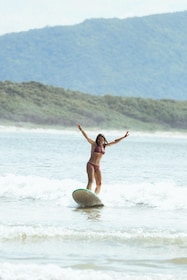 Surfing Lesson with Sea Wolf