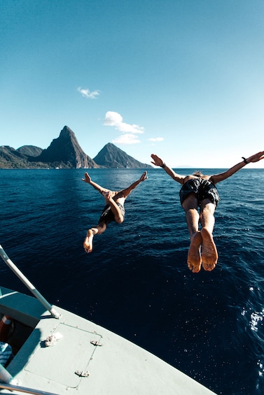 Private Catamaran Sunset Cruise from St. Lucia