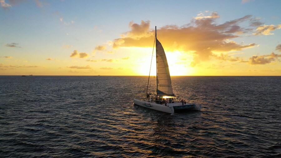 Private Catamaran Sunset Cruise from St. Lucia