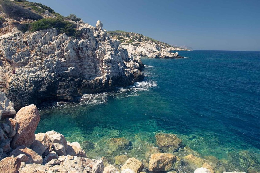 Picture 8 for Activity Rhodes: Boat trip to Lindos with Swimming Stops