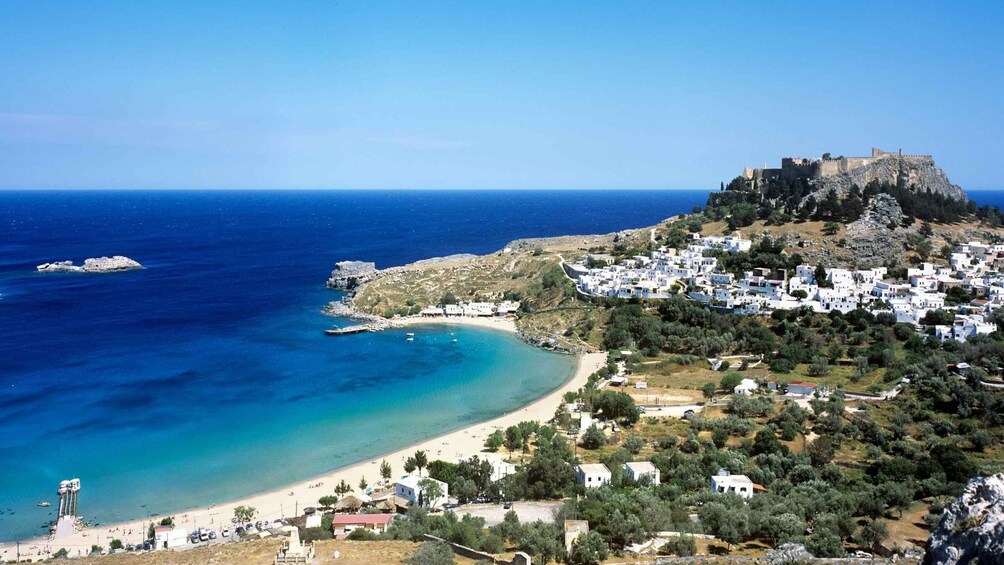 Picture 7 for Activity Rhodes: Boat trip to Lindos with Swimming Stops