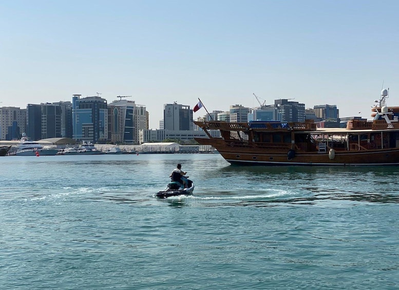 Picture 3 for Activity Doha: Self ride Jet-ski overlooking West bay Skyscrapers