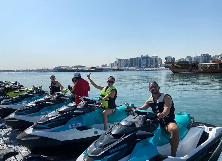 Picture 2 for Activity Doha: Self ride Jet-ski overlooking West bay Skyscrapers