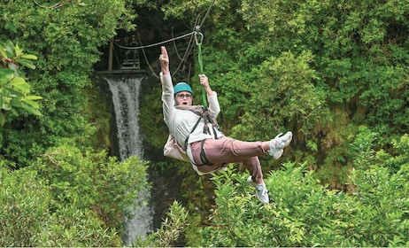 Mauritius:La Vallee des Couleurs, La Vallee Extreme Tour Zip