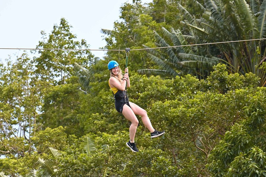 Picture 3 for Activity Mauritius:La Vallee des Couleurs, La Vallee Extreme Tour Zip