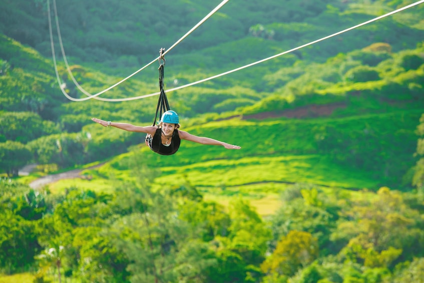 Picture 5 for Activity Mauritius:La Vallee des Couleurs, La Vallee Extreme Tour Zip