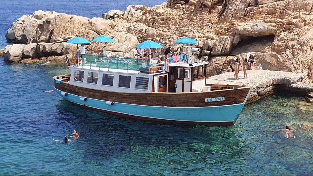 Picture 3 for Activity From La Maddalena or Palau: Archipelago Boat Tour