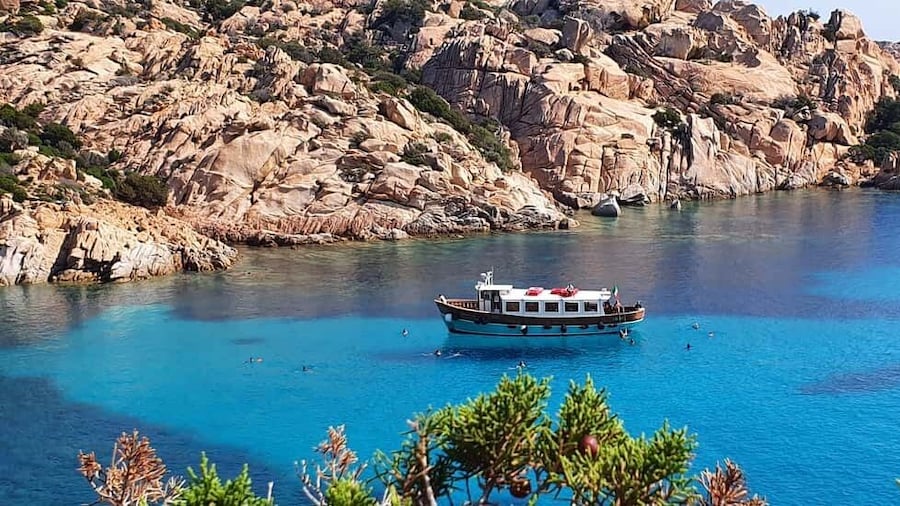 From La Maddalena or Palau: Archipelago Boat Tour