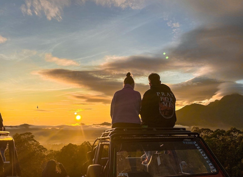 Picture 2 for Activity Bali: Mount Batur Jeep Sunrise with Hot Spring