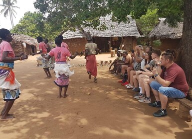 Diani: espectáculo de danza cultural de Giriama y recorrido por el pueblo l...