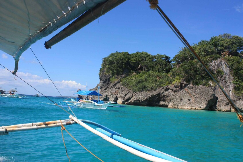 Picture 2 for Activity Boracay Island Hopping with Buffet Lunch+ ATV+ Helmet Diving