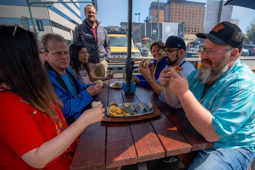 City of Anchorage Sightseeing & Food Van Tour-New for 2024!