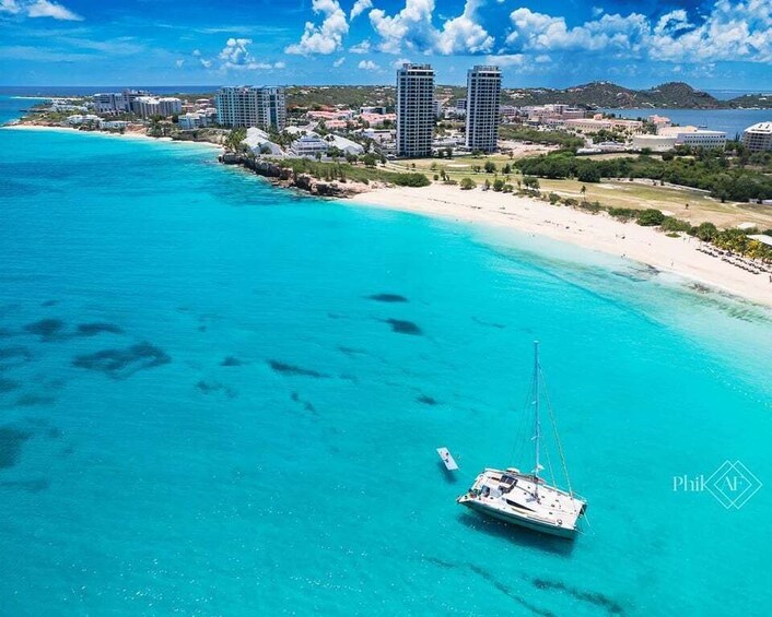 Picture 2 for Activity Sint Maarten: Luxury Catamaran Day Sail with Lunch & Drinks