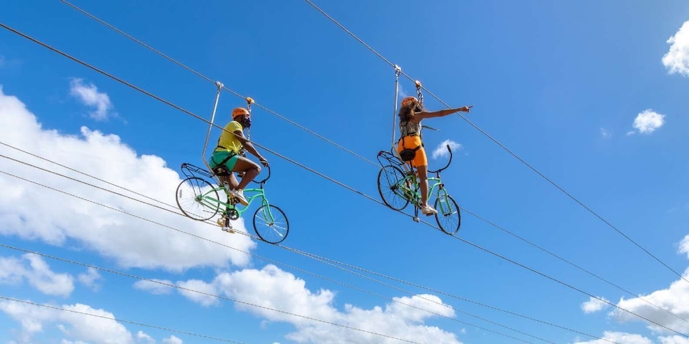 Picture 2 for Activity Puerto Rico: Toro Verde Adventure Park Zipline Bike Ticket