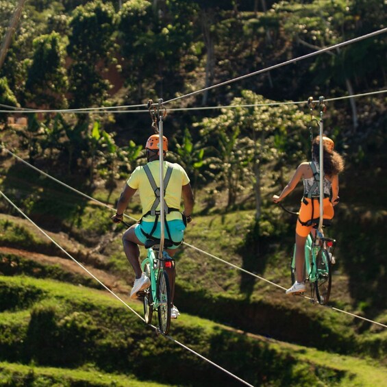 Puerto Rico: Toro Verde Adventure Park Zipline Bike Ticket