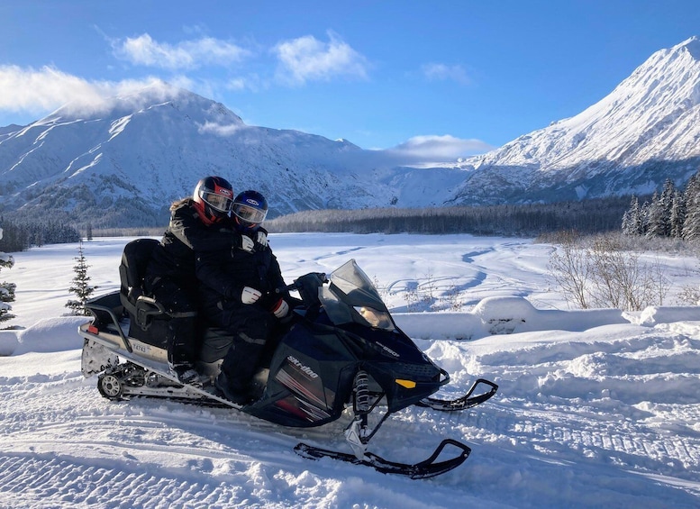 Picture 17 for Activity Seward: Kenai Fjords National Park Guided Snowmobiling Tour