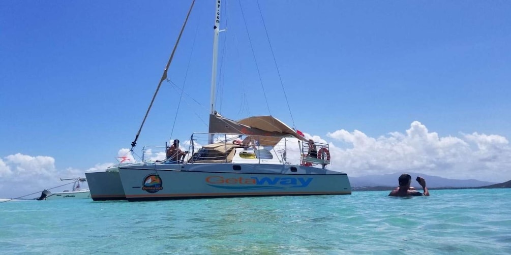 Picture 7 for Activity Fajardo: Icacos Island Catamaran Tour, Snorkeling & Lunch