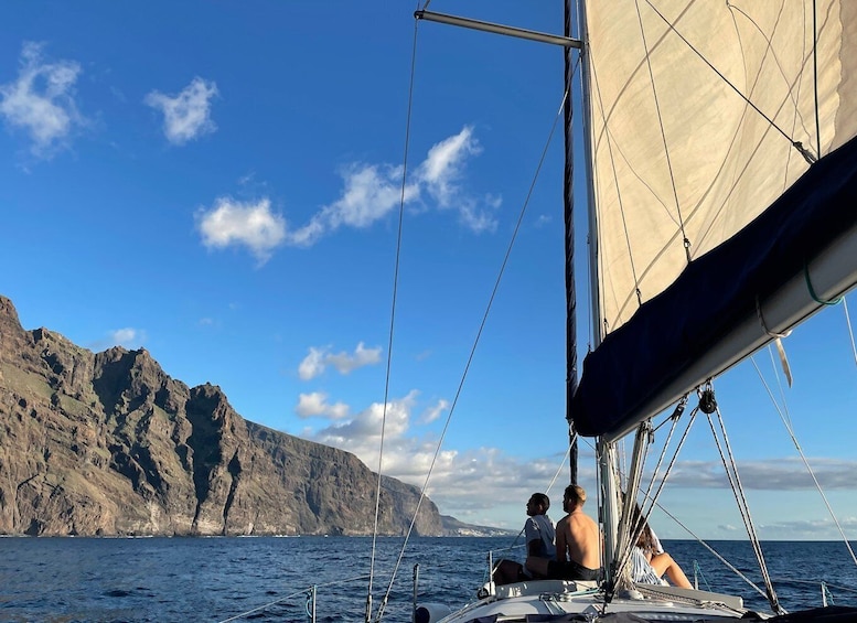 Picture 6 for Activity Los Gigantes: Private Sailing Tour with Swim, Drink, & Tapas