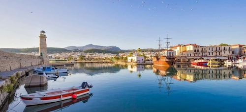 Salida nocturna a Rethymno con traslado desde Chania