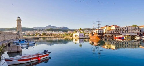 Salida nocturna a Rethymno con traslado desde Chania