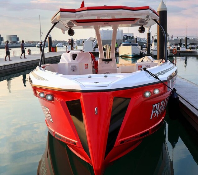 Dubai: Private Luxury Speed Boat with Sightseeing Tour