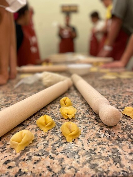 Picture 4 for Activity Florence: Pasta Making Class with Wine, Limoncello, and Cake