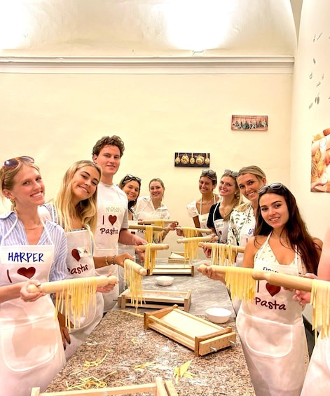 Picture 10 for Activity Florence: Pasta Class with Wine, Limoncello and Dessert