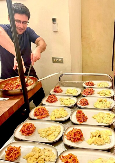 Picture 14 for Activity Florence: Pasta Class with Wine, Limoncello and Dessert