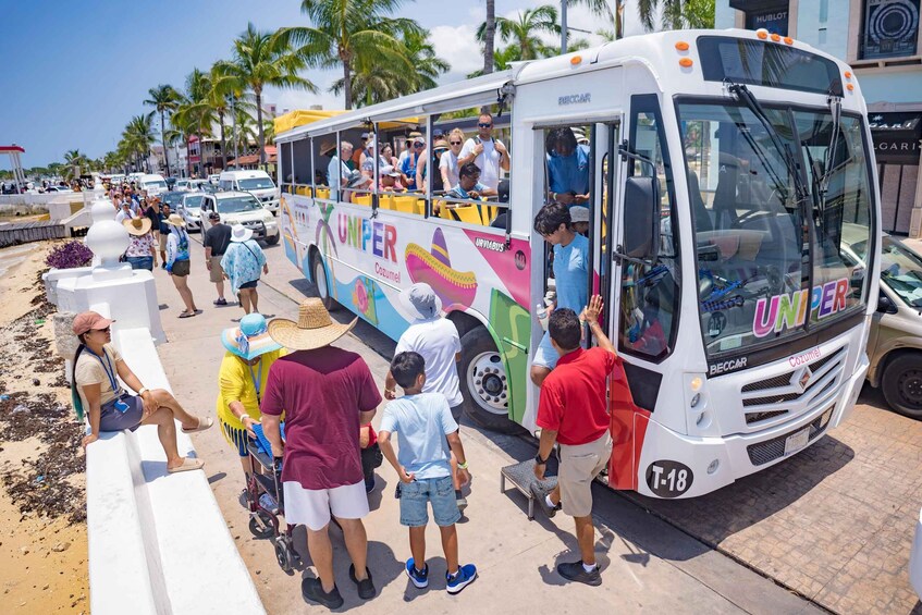 Picture 5 for Activity Cozumel: Open Top City Tour & Beach Break