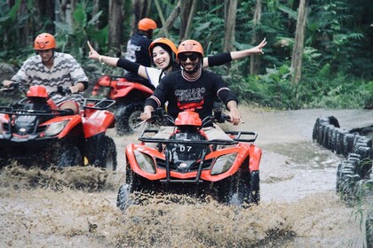 Ubud: Gorilla Face quad bike Quad Bike Adventure with Lunch
