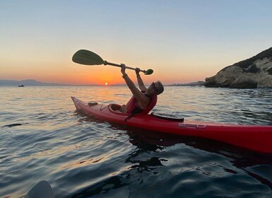 Sunset kayak tour Sella del diavolo