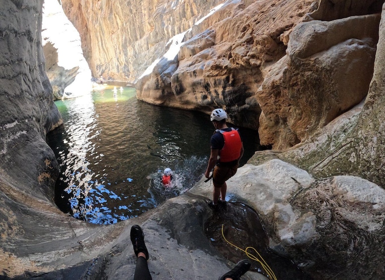 Picture 1 for Activity Full Day Adventure Tour through Snake Canyon (Jebel Shams)