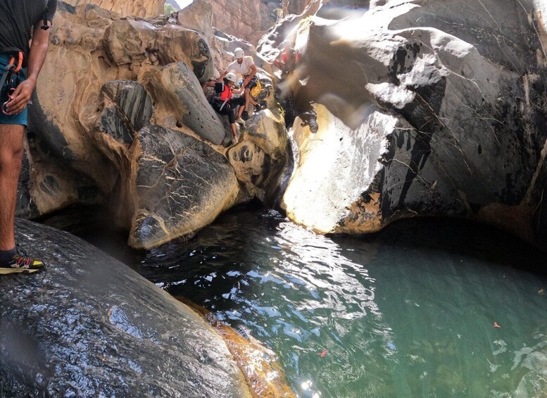 Picture 12 for Activity Full Day Adventure Tour through Snake Canyon (Jebel Shams)