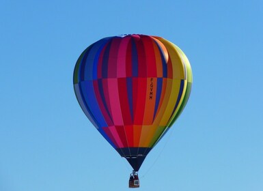 プライベート気球に乗ってルクソールの上空から日の出