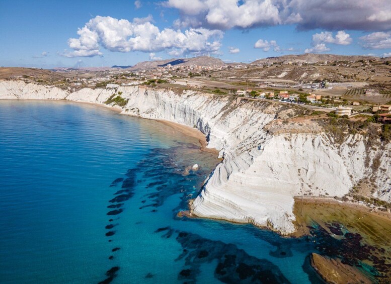 Picture 3 for Activity Agrigento: Stair of the Turks Cliffs Boat Tour & Swim Stops