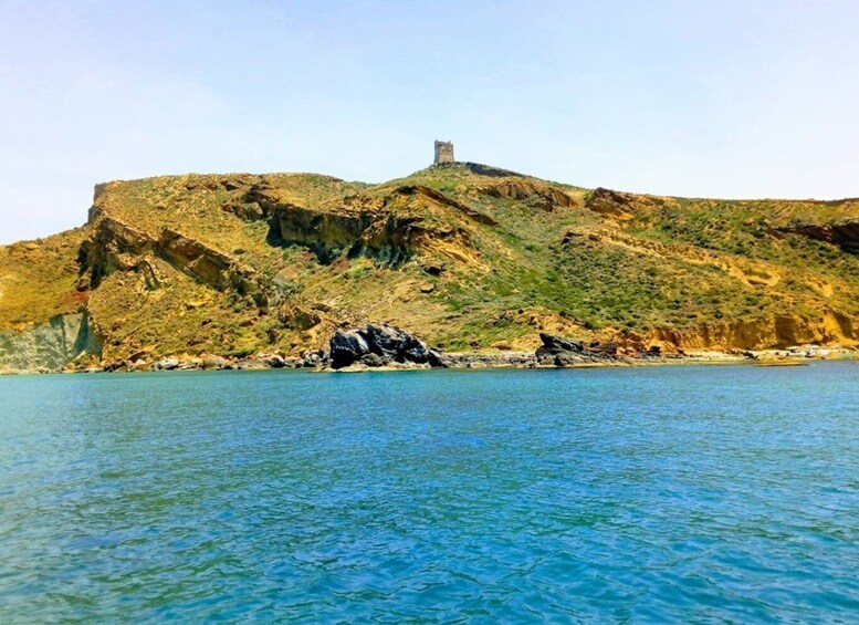 Picture 1 for Activity Agrigento: Stair of the Turks Cliffs Boat Tour & Swim Stops