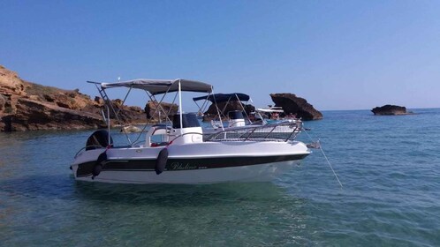 Agrigento: recorrido en barco por la Escalera de los acantilados de las Isl...