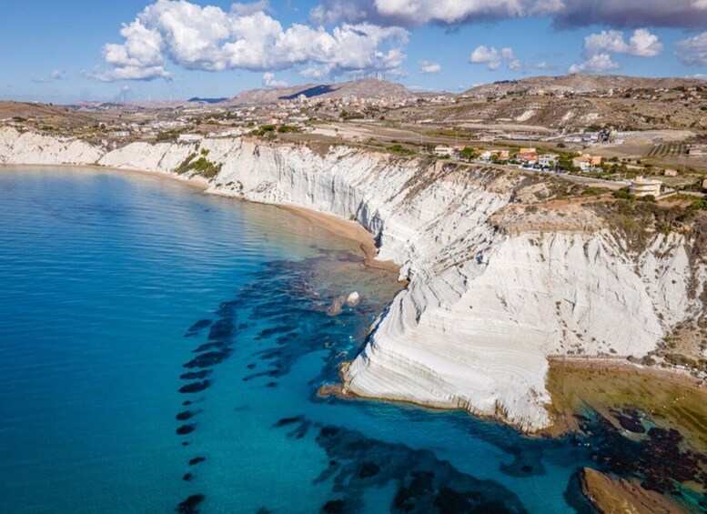 Picture 3 for Activity Agrigento: Stair of the Turks Cliffs Boat Tour & Swim Stops