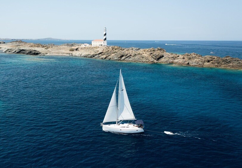 Picture 3 for Activity Menorca: Private Sailboat Tour with Snorkel Gear and Kayak