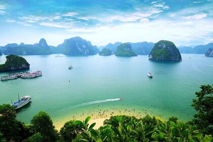 Vanuit Hanoi: 2-daagse Ha Long Bay Tour met Ninh Binh en cruise